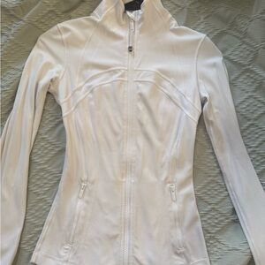 White Lululemon Define Jacket